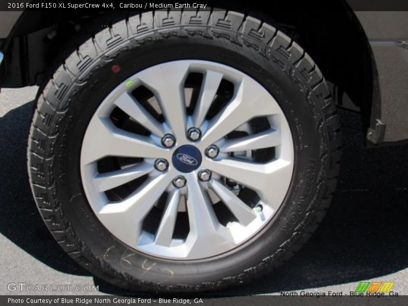 Caribou / Medium Earth Gray 2016 Ford F150 XL SuperCrew 4x4