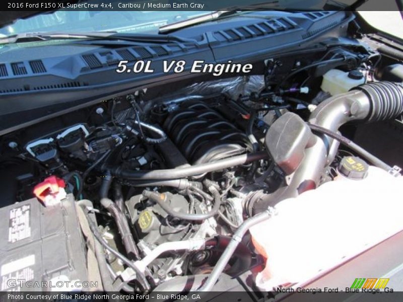 Caribou / Medium Earth Gray 2016 Ford F150 XL SuperCrew 4x4