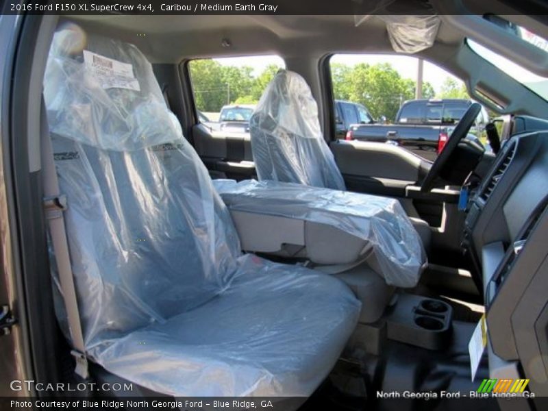 Caribou / Medium Earth Gray 2016 Ford F150 XL SuperCrew 4x4