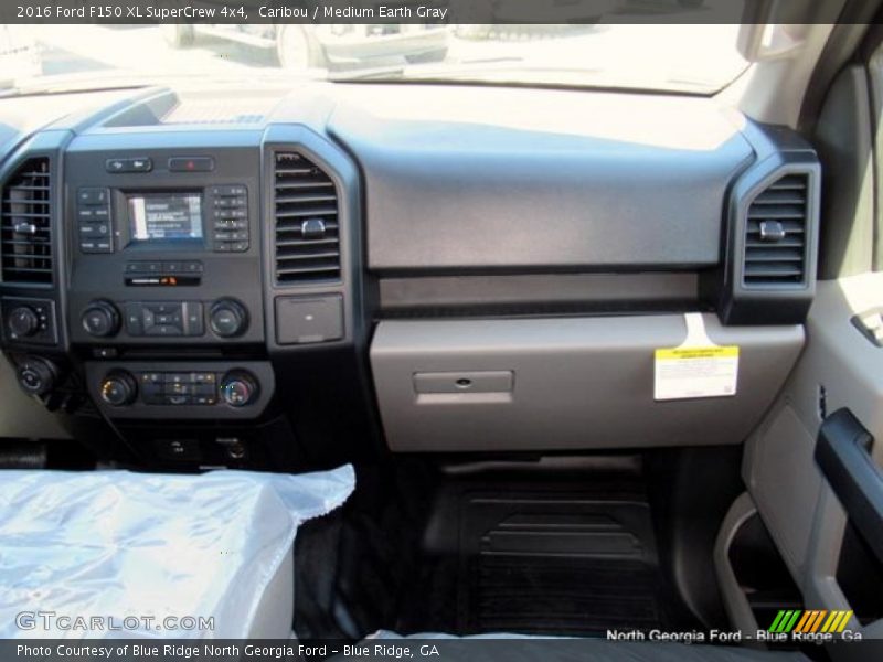 Caribou / Medium Earth Gray 2016 Ford F150 XL SuperCrew 4x4