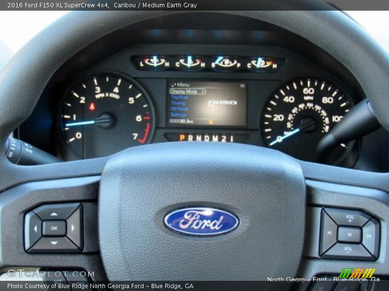 Caribou / Medium Earth Gray 2016 Ford F150 XL SuperCrew 4x4