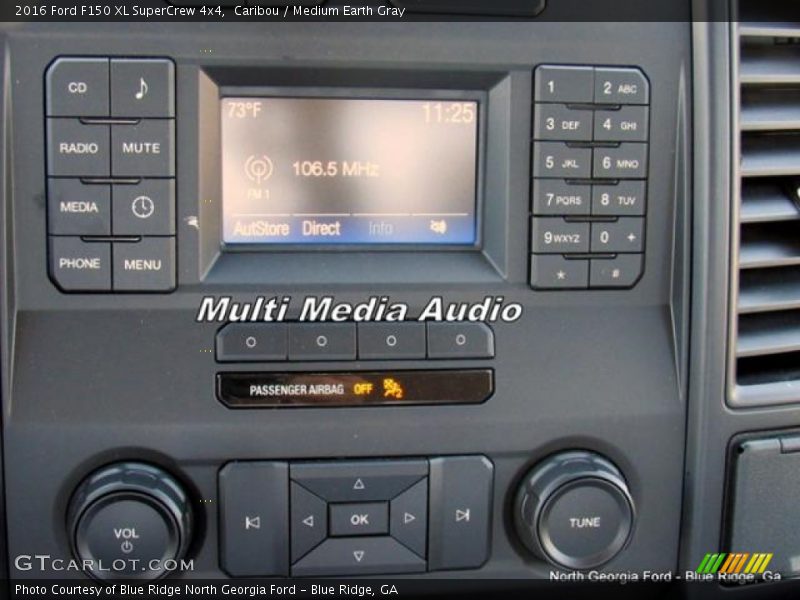 Caribou / Medium Earth Gray 2016 Ford F150 XL SuperCrew 4x4