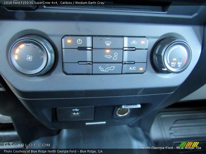Caribou / Medium Earth Gray 2016 Ford F150 XL SuperCrew 4x4