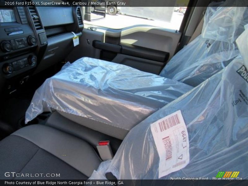 Caribou / Medium Earth Gray 2016 Ford F150 XL SuperCrew 4x4
