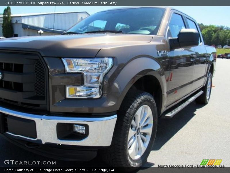 Caribou / Medium Earth Gray 2016 Ford F150 XL SuperCrew 4x4