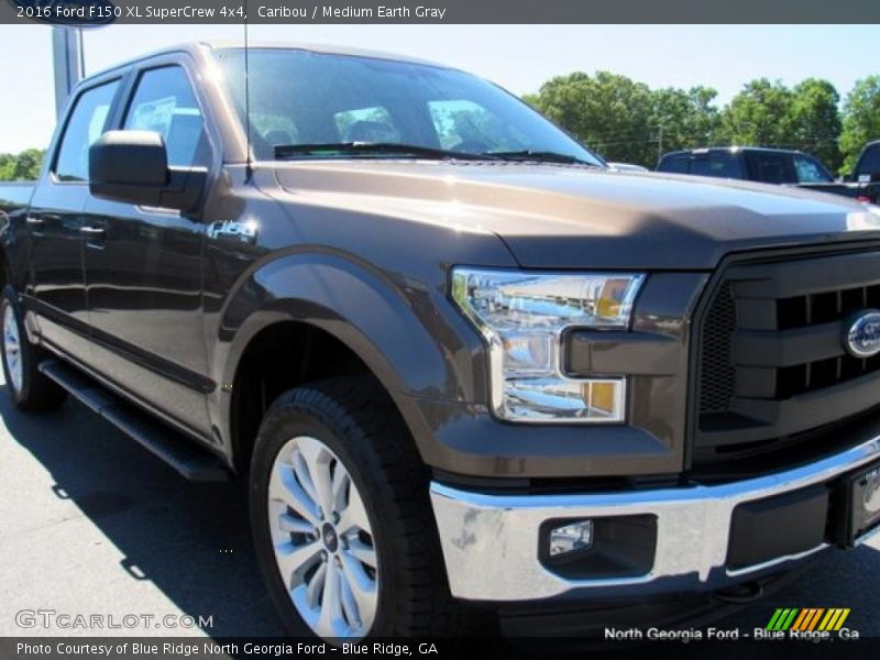 Caribou / Medium Earth Gray 2016 Ford F150 XL SuperCrew 4x4