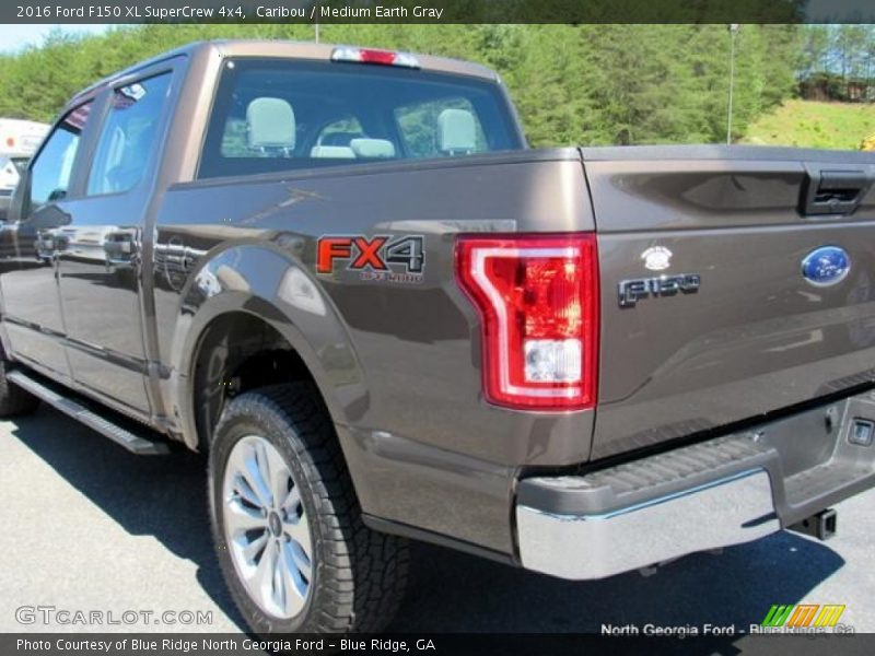 Caribou / Medium Earth Gray 2016 Ford F150 XL SuperCrew 4x4