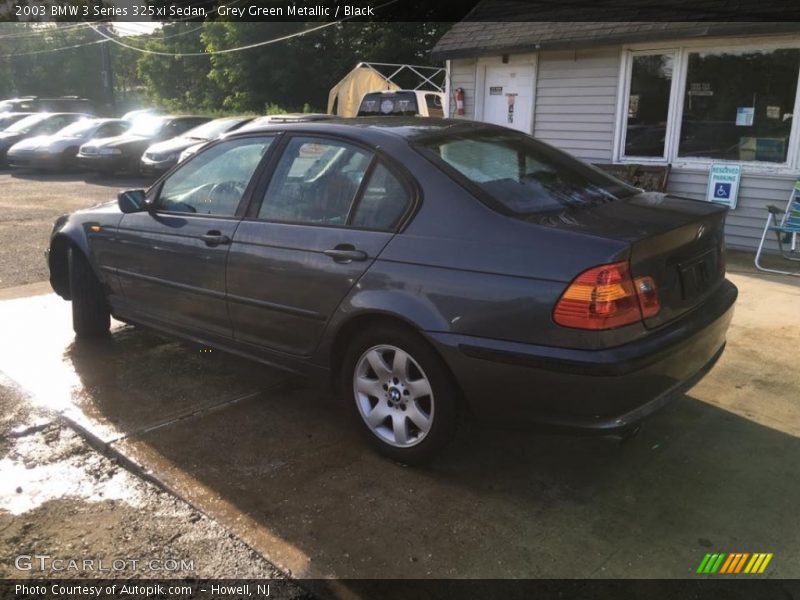 Grey Green Metallic / Black 2003 BMW 3 Series 325xi Sedan