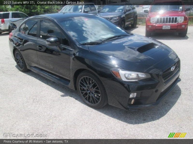 Crystal Black Silica / Carbon Black 2015 Subaru WRX STI