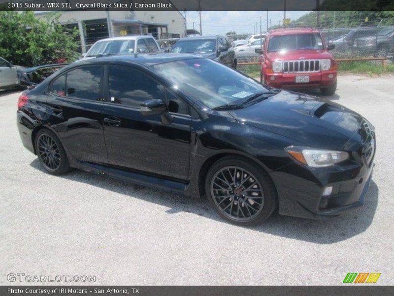 Crystal Black Silica / Carbon Black 2015 Subaru WRX STI