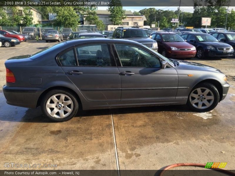 Grey Green Metallic / Black 2003 BMW 3 Series 325xi Sedan