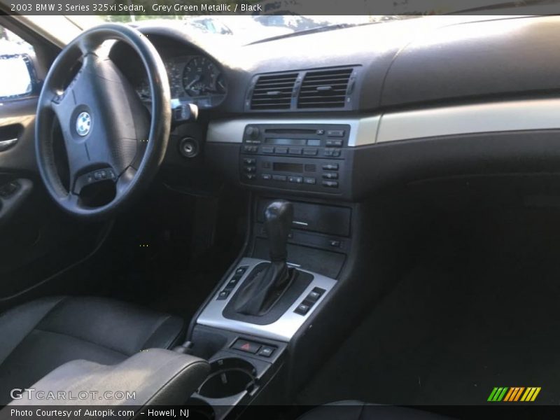 Grey Green Metallic / Black 2003 BMW 3 Series 325xi Sedan