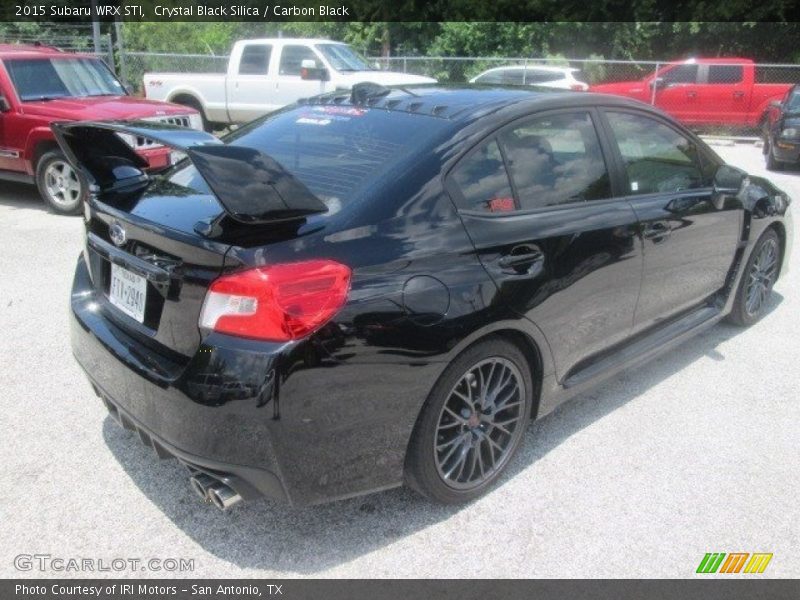 Crystal Black Silica / Carbon Black 2015 Subaru WRX STI