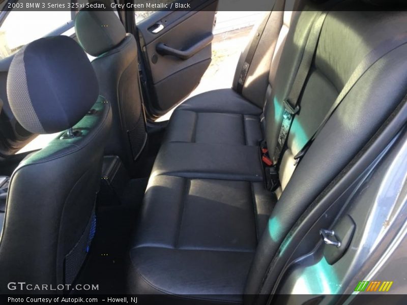 Grey Green Metallic / Black 2003 BMW 3 Series 325xi Sedan