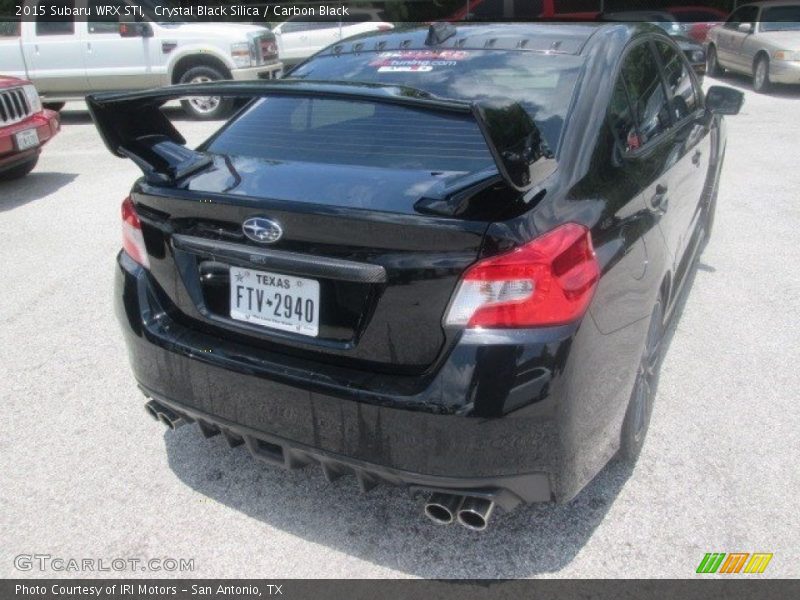 Crystal Black Silica / Carbon Black 2015 Subaru WRX STI