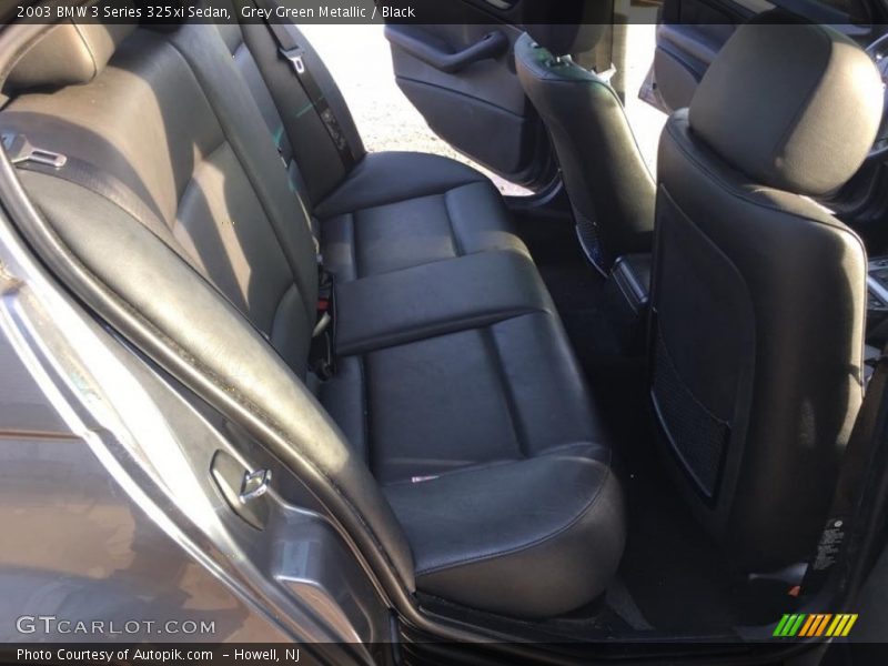 Grey Green Metallic / Black 2003 BMW 3 Series 325xi Sedan