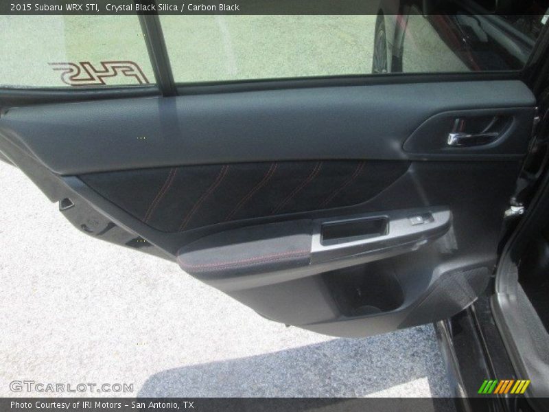 Crystal Black Silica / Carbon Black 2015 Subaru WRX STI