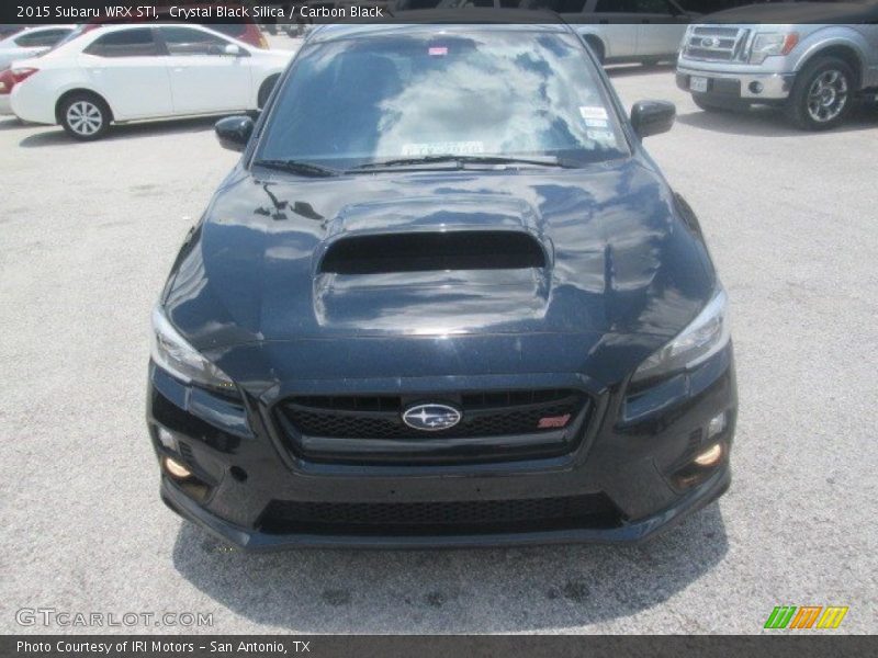 Crystal Black Silica / Carbon Black 2015 Subaru WRX STI