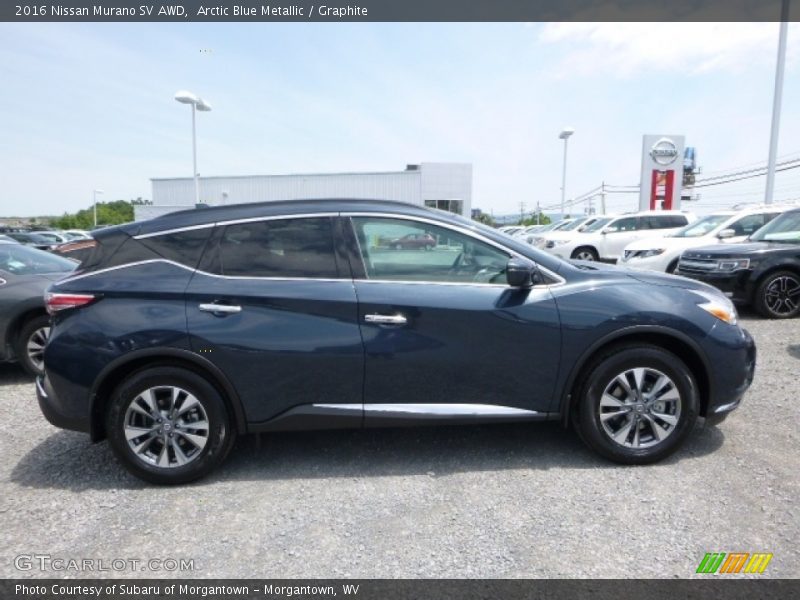 Arctic Blue Metallic / Graphite 2016 Nissan Murano SV AWD