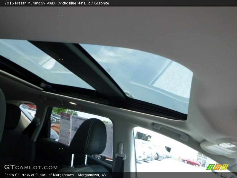 Arctic Blue Metallic / Graphite 2016 Nissan Murano SV AWD
