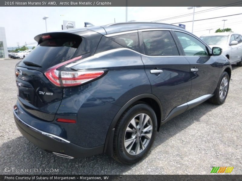 Arctic Blue Metallic / Graphite 2016 Nissan Murano SV AWD