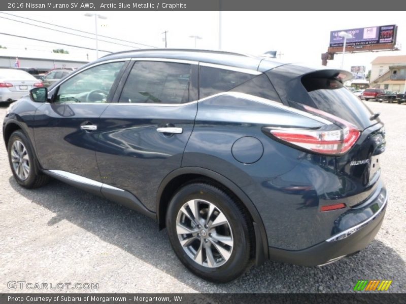 Arctic Blue Metallic / Graphite 2016 Nissan Murano SV AWD