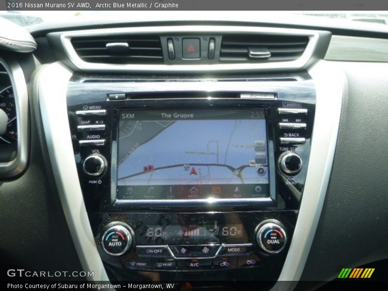 Arctic Blue Metallic / Graphite 2016 Nissan Murano SV AWD