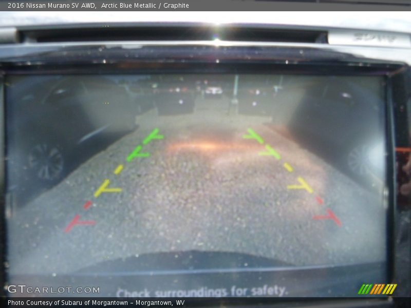 Arctic Blue Metallic / Graphite 2016 Nissan Murano SV AWD