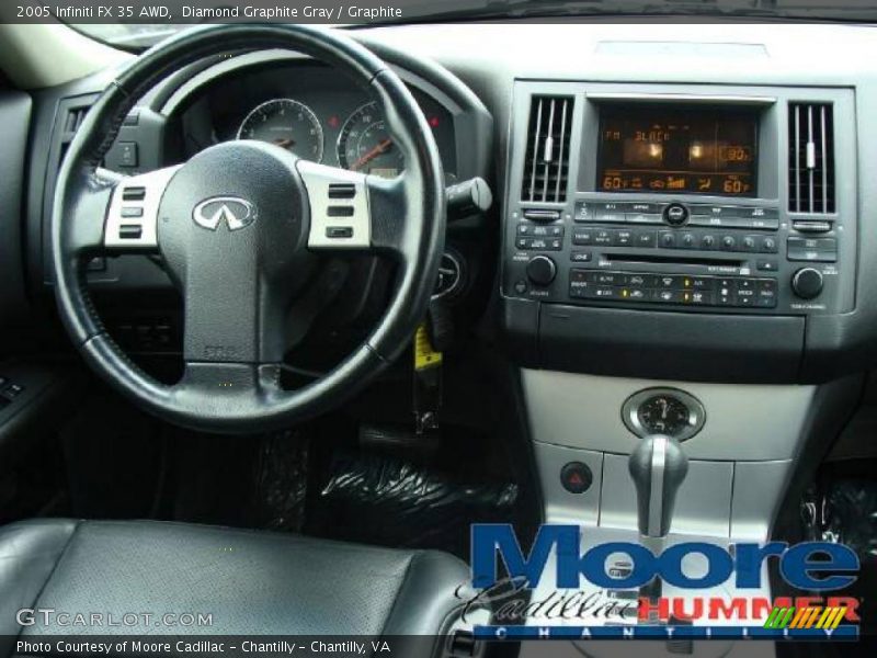 Diamond Graphite Gray / Graphite 2005 Infiniti FX 35 AWD