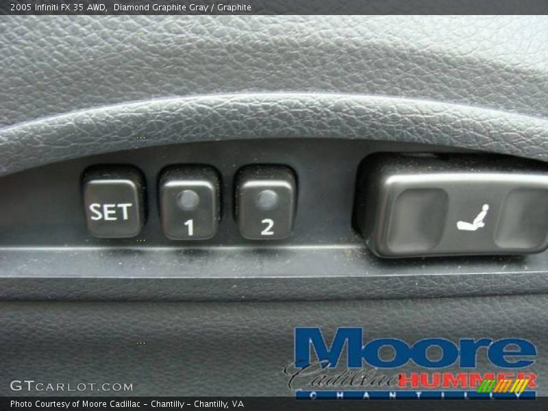 Diamond Graphite Gray / Graphite 2005 Infiniti FX 35 AWD