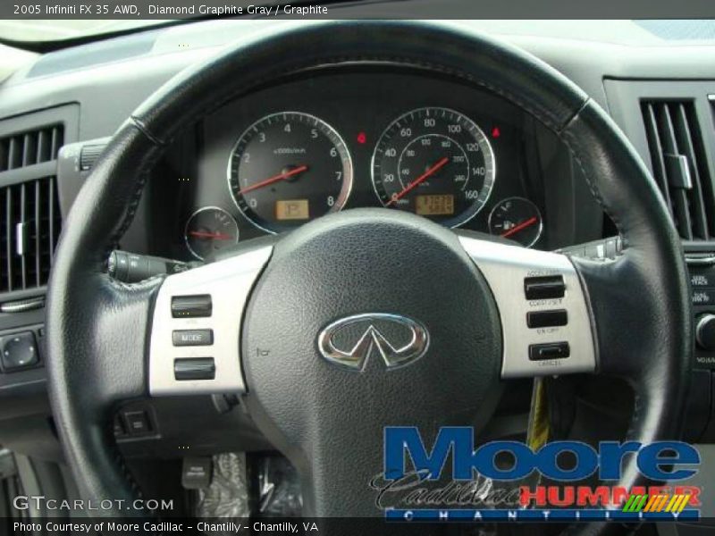 Diamond Graphite Gray / Graphite 2005 Infiniti FX 35 AWD