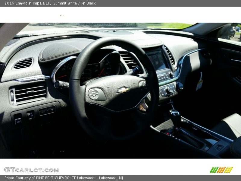Summit White / Jet Black 2016 Chevrolet Impala LT