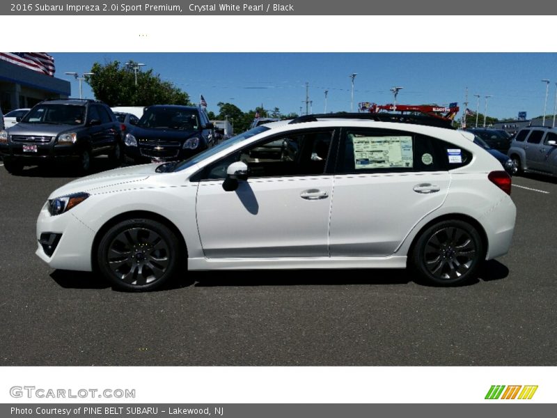 Crystal White Pearl / Black 2016 Subaru Impreza 2.0i Sport Premium