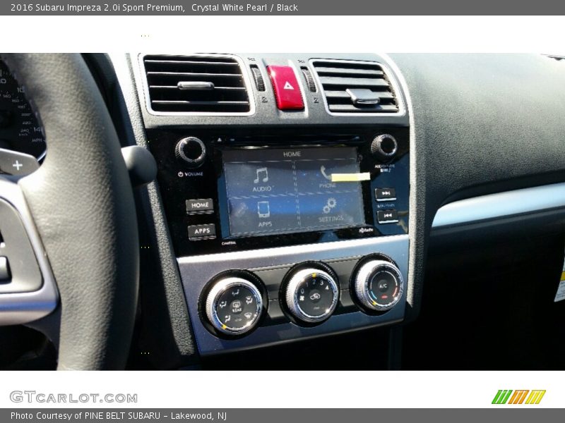 Crystal White Pearl / Black 2016 Subaru Impreza 2.0i Sport Premium