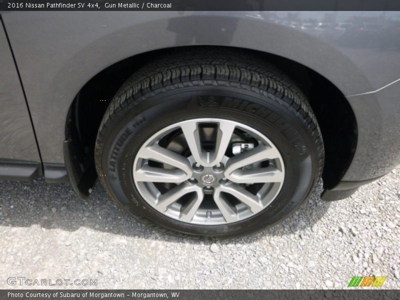 Gun Metallic / Charcoal 2016 Nissan Pathfinder SV 4x4