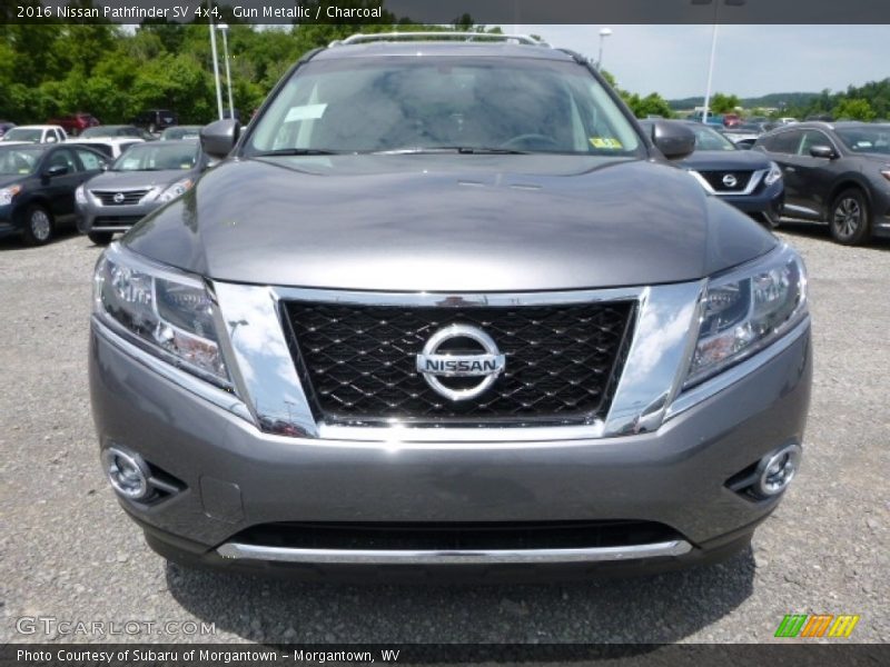 Gun Metallic / Charcoal 2016 Nissan Pathfinder SV 4x4