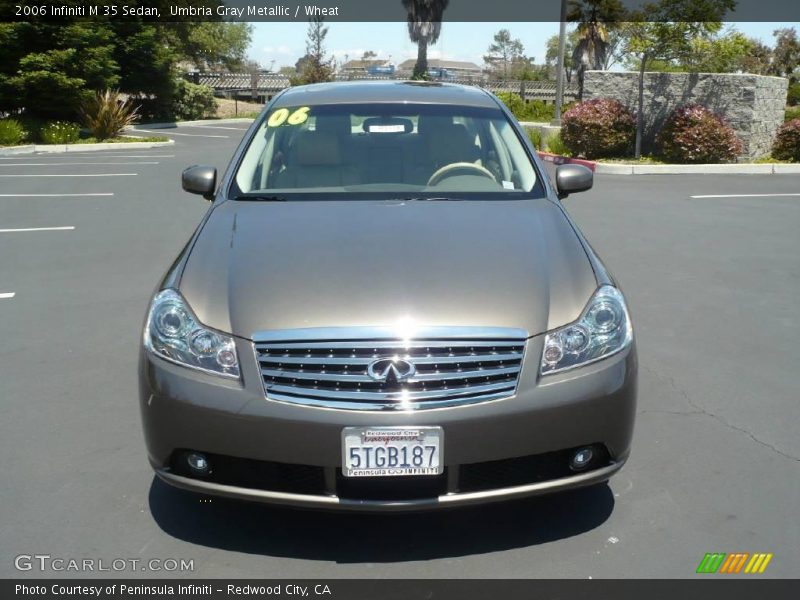 Umbria Gray Metallic / Wheat 2006 Infiniti M 35 Sedan