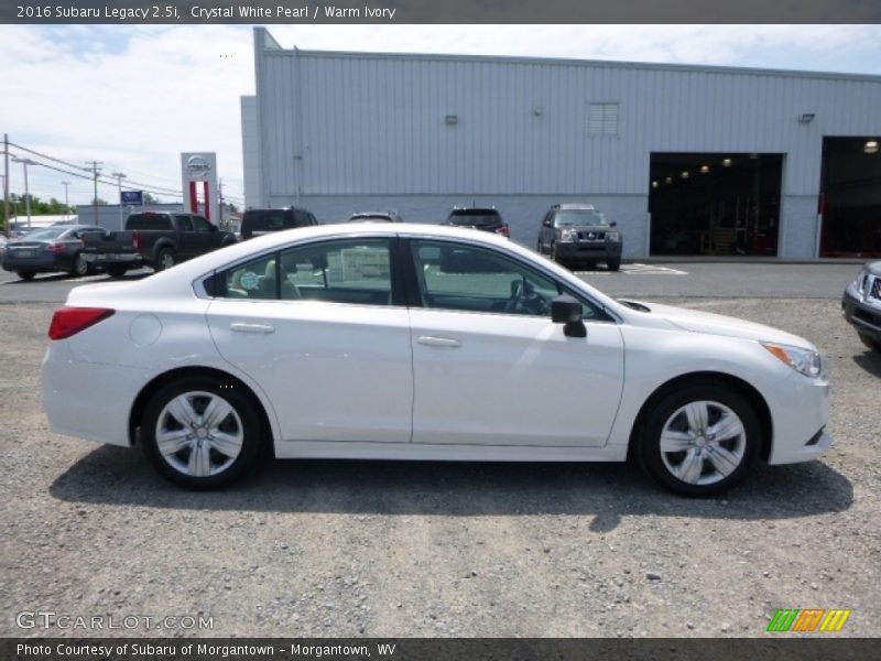Crystal White Pearl / Warm Ivory 2016 Subaru Legacy 2.5i