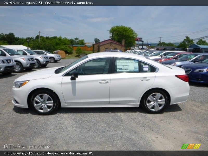 Crystal White Pearl / Warm Ivory 2016 Subaru Legacy 2.5i