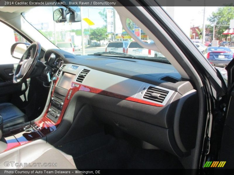 Black Raven / Ebony/Ebony 2014 Cadillac Escalade Luxury AWD