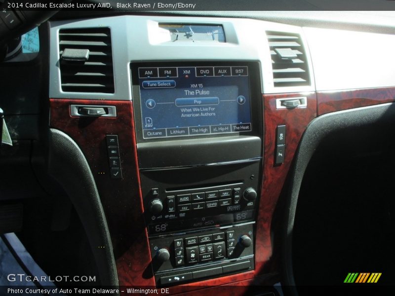 Black Raven / Ebony/Ebony 2014 Cadillac Escalade Luxury AWD
