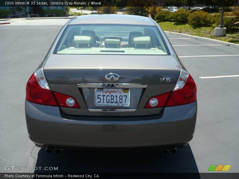 Umbria Gray Metallic / Wheat 2006 Infiniti M 35 Sedan