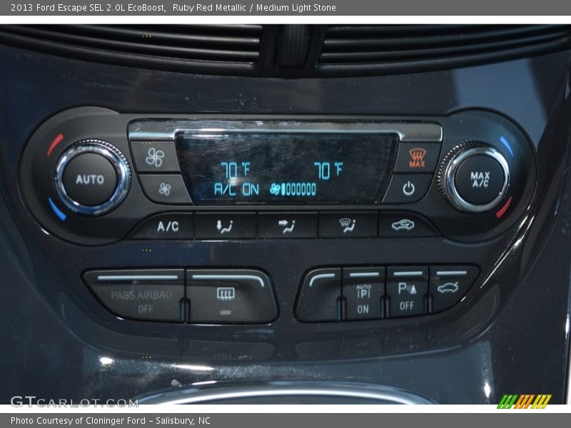 Ruby Red Metallic / Medium Light Stone 2013 Ford Escape SEL 2.0L EcoBoost