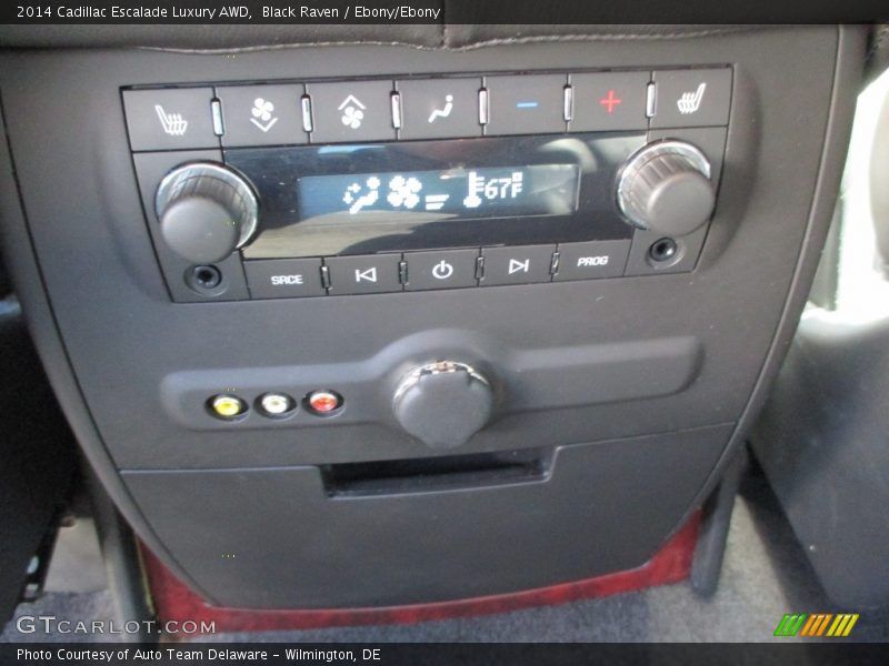Black Raven / Ebony/Ebony 2014 Cadillac Escalade Luxury AWD