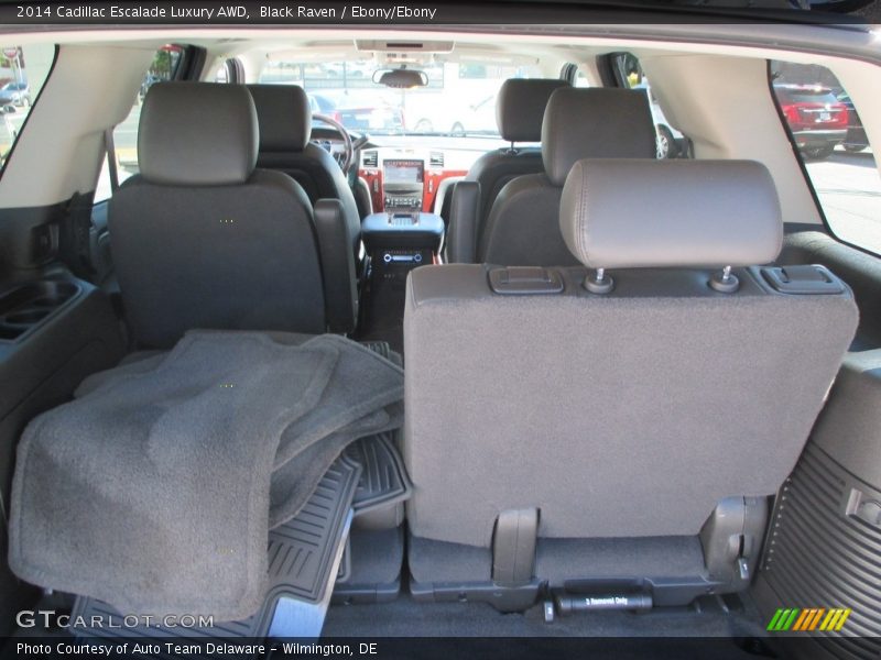 Black Raven / Ebony/Ebony 2014 Cadillac Escalade Luxury AWD