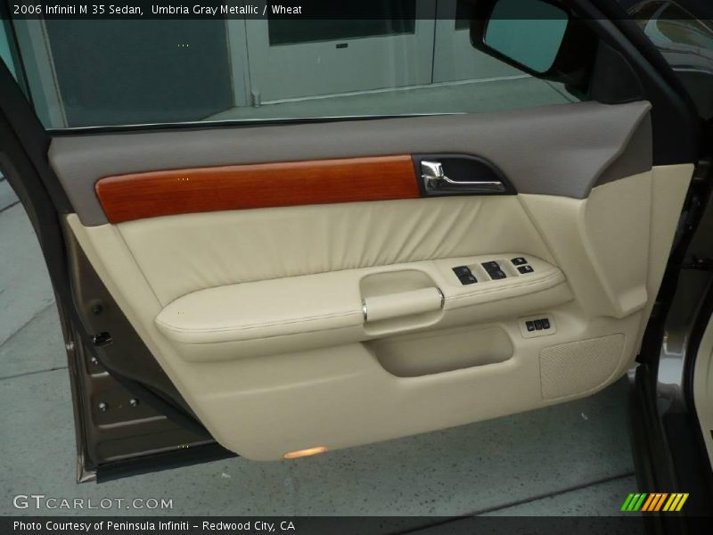 Umbria Gray Metallic / Wheat 2006 Infiniti M 35 Sedan