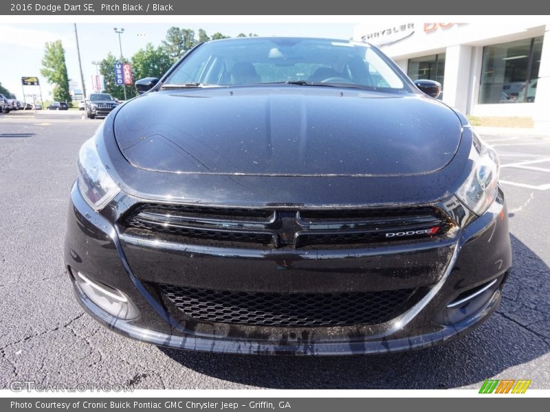 Pitch Black / Black 2016 Dodge Dart SE