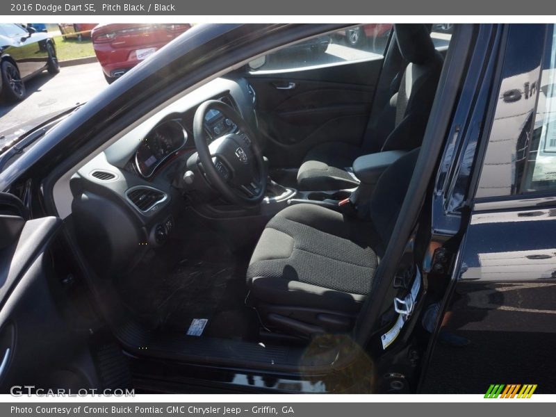 Pitch Black / Black 2016 Dodge Dart SE