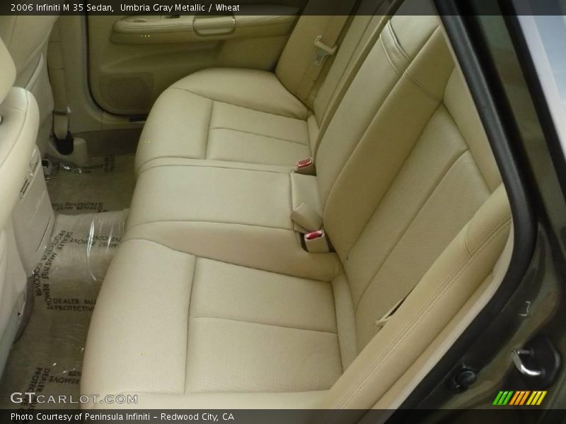 Umbria Gray Metallic / Wheat 2006 Infiniti M 35 Sedan