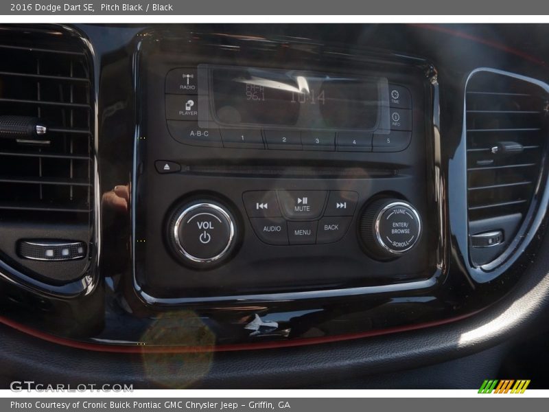 Pitch Black / Black 2016 Dodge Dart SE